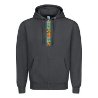 Smoke Fall Pumpkin Zipper Hoodie - BundleAndBundleShop
