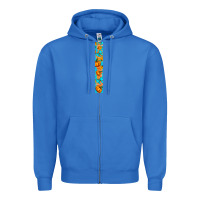 True Royal Fall Pumpkin Zipper Hoodie - BundleAndBundleShop