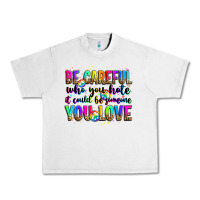 Lunar Rock be careful who you hate it could be someone you lo Urban Heavy Tee - Zillion Design Studio