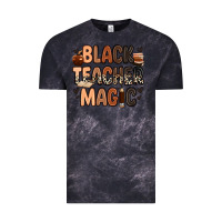 Cloud Black black teacher magic Vintage Tee - Zillion Design Studio