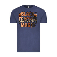 Vintage Denim black teacher magic Vintage Tee - Zillion Design Studio