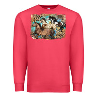 Cardinal 3 western horses running free Premium Sweatshirt - LillyAllenDesigns
