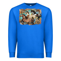 True Royal 3 western horses running free Premium Sweatshirt - LillyAllenDesigns
