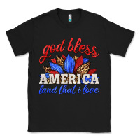 Black god bless america land that i love Classic Tee - HRA Design Shop