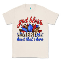 Natural god bless america land that i love Classic Tee - HRA Design Shop
