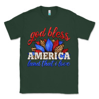 Sports Green god bless america land that i love Classic Tee - HRA Design Shop