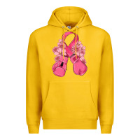 Lemon breast cancer with boxing gloves Premium Hoodie - MaliasSmallBusiness