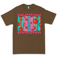 Cacao teacher with  flower glitter and serape leopard Premium Tee - Artiststas