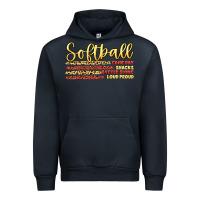 Navy softball game day Urban Hoodie - Artiststas