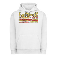 Pigment Lunar Rock softball game day Urban Hoodie - Artiststas