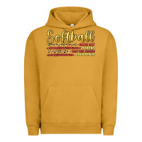Pigment Peanut Butter softball game day Urban Hoodie - Artiststas