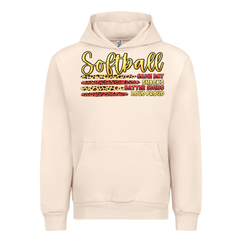 Softball Game Day Urban Hoodie by Artiststas | Teevron