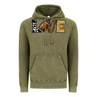 Vintage Olive football love Vintage Hoodie - RanaPortraitStore