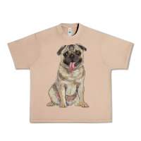 Burro pug Urban Heavy Tee - RanaPortraitStore