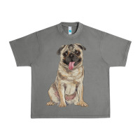 Tornado pug Urban Heavy Tee - RanaPortraitStore
