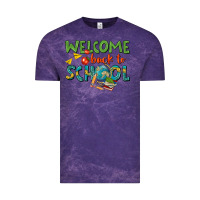 Cloud Purple welcome back to school Vintage Tee - texasbilliewilder