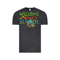 Vintage Black welcome back to school Vintage Tee - texasbilliewilder