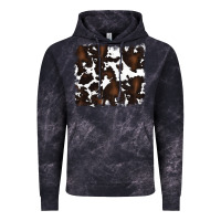 Cloud Black cowhide background Vintage Hoodie - RanaPortraitStore