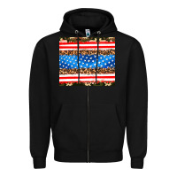 Usa Camouflage American Flag Zipper Hoodie | Teevron