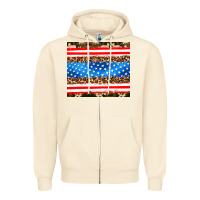 Sandshell usa camouflage american flag Zipper Hoodie - AdoDesignShop