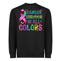 Black cancer survivor in all colors Heavyweight Sweatshirt - texasbilliewilder