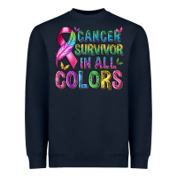 Navy cancer survivor in all colors Heavyweight Sweatshirt - texasbilliewilder