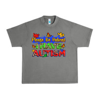 Tornado please be patient i have autism Urban Heavy Tee - Zillion Design Studio