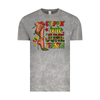 Cloud Rock steppin into juneteenth Vintage Tee - Zillion Design Studio