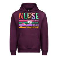 Mauve Wine nurse Urban Hoodie - Artiststas