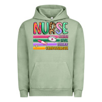 Pigment Oil Green nurse Urban Hoodie - Artiststas