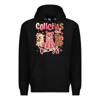 Black conchas and cucuys mexican desert ghosts Premium Hoodie - MaliasSmallBusiness