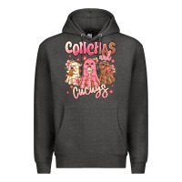 Charcoal Heather conchas and cucuys mexican desert ghosts Premium Hoodie - MaliasSmallBusiness