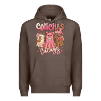 Coffee conchas and cucuys mexican desert ghosts Premium Hoodie - MaliasSmallBusiness