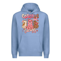 Colony Blue conchas and cucuys mexican desert ghosts Premium Hoodie - MaliasSmallBusiness