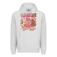 Dove Grey conchas and cucuys mexican desert ghosts Premium Hoodie - MaliasSmallBusiness