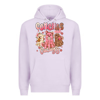 Lilac conchas and cucuys mexican desert ghosts Premium Hoodie - MaliasSmallBusiness