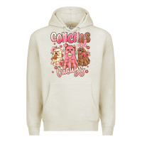 Oatmeal Heather conchas and cucuys mexican desert ghosts Premium Hoodie - MaliasSmallBusiness