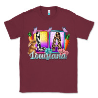 Burgundy louisiana easter dady Classic Tee - RacoonDesign