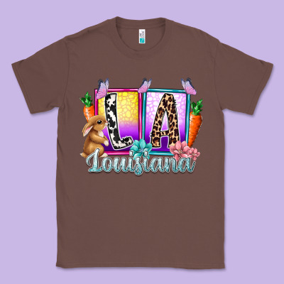 Louisiana Easter Dady Classic Tee Designed By Racoondesign
