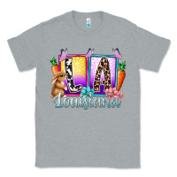 Heather Grey louisiana easter dady Classic Tee - RacoonDesign