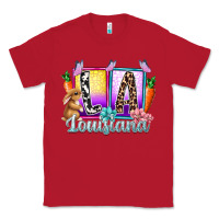 Red louisiana easter dady Classic Tee - RacoonDesign
