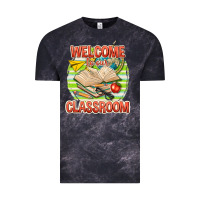 Cloud Black welcome to our classroom Vintage Tee - texasbilliewilder