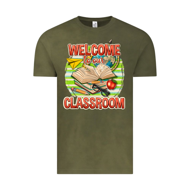 Welcome To Our Classroom Vintage Tee by texasbilliewilder | Teevron