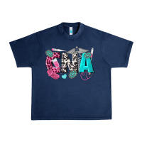 Navy cna Urban Heavy Tee - texasbilliewilder