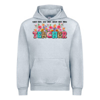 Heather Grey teach them love them watch them grow teacher Urban Hoodie - Artiststas