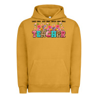 Pigment Peanut Butter teach them love them watch them grow teacher Urban Hoodie - Artiststas
