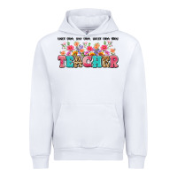 White teach them love them watch them grow teacher Urban Hoodie - Artiststas