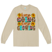 Mushroom keep going keep growing Long Sleeve Tee - HRA Design Shop