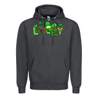 Smoke lucky st patrick s day Zipper Hoodie - Artiststas