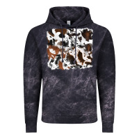 Cloud Black cowhide mixed background Vintage Hoodie - RanaPortraitStore